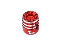1UP-HBPRED　1up Racing Heatsink Bullet Plugs - Spare Head Red