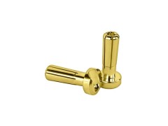 1UP-PLG4M　1up Racing LowPro 4mm Bullet Plugs - 2pcs