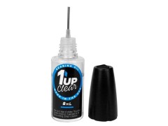 1UP-CBBK　1up Racing Clear Premium Ball Bearing Oil - 8ml Oiler Bottle