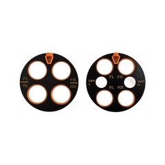 TE-SSSTOR　シュポシュポに入れて使うダンパー＆デフ用高さ可変式スタンド　オレンジ