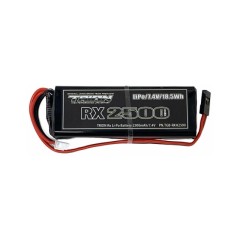 TGB-RXH2500　TRION Rx Li-Po Battery 2500mAh/7.4V 受信機用平型
