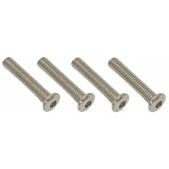 TE-FS40BS　軽量40mmファンシュラウド用 ファン固定ビス（M2.6-13mm） ４本入り