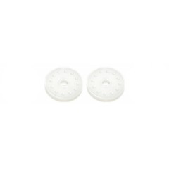 TE-BP2252YK　ヨコモ13mmダンパー＋とりおんショックシャフト用ブランクピストン 2.25mm厚 ２個入り
