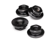 1UP-710001　1up Racing Pro Duty Titanium Lockdown M4 Wheel Nuts - Black Nitride