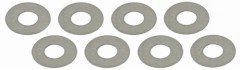 TE-SSW801　とりおんショックシャフト用ピストンクリアランス調整シム 8枚入り Φ2.5x6x0.1mm