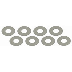 TE-SSW801　とりおんショックシャフト用ピストンクリアランス調整シム 8枚入り Φ2.5x6x0.1mm