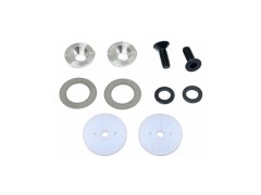 TE-PPKXB250　路面追従性が激良くなるプログレッシブピストンキット XRAYバギー13.2mmダンパー用 2.5mm厚 ２セット