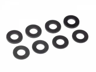 SMJ1180　ラバーボディマウントスペーサー 8x15mm （1.0mm/1.5mm/各4個）