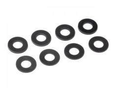 SMJ1180　ラバーボディマウントスペーサー 8x15mm （1.0mm/1.5mm/各4個）