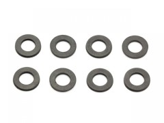 SMJ1332　ラバーボディマウントスペーサー5mm S（5x8.5x1.0mm/8pcs）