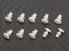 SMJ1331WT　プッシュリベット（3mm/10個/ホワイト）