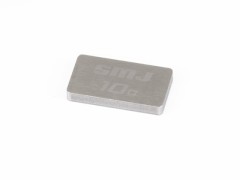 SMJ3633　タングステンバランスウェイト 10g（11x19.7x2.5mm）