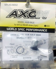 MH-AS-M002　WHEEL HUB AXLE for MTC2 REAR 4mm (1pic)