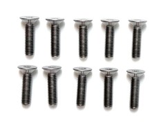 NT-F3-122　SPRING TITANIUM SCREW  (Flat Head 3mm x 12mm 10pic)