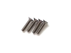 NT-F3-151　SPRING TITANIUM SCREW  (Flat Head 3mm x 15mm 4pic)