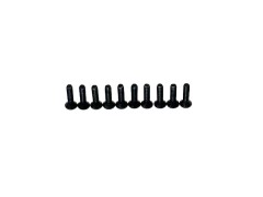 NC-F2-082　SPS SCREW M2 / Flat head 2mm x 8mm 10pic  (steel)