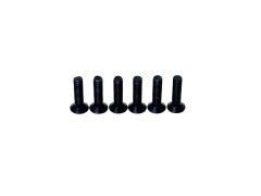 NC-F3-122　SPS SCREW M3 / Flat Head 3mm x 12mm 6pic  (steel)