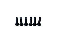 NC-F3-142　SPS SCREW M3 / Flat Head 3mm x 14mm 6pic  (steel)