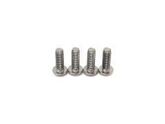 NT-B4-121　SPRING TITANIUM SCREW  (Button Head 4mm x 12mm 4pic)