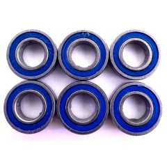 BM-PGR-105S-6　X10 RUBBER SHIELD BALL BEARING 1050S　10x5x3　6pic