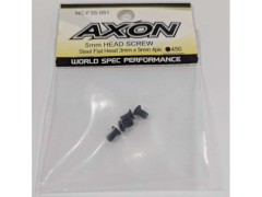 NC-F3S-051　5mm HEAD SCREW Steel Flat Head 3mmx5mm 4pic
