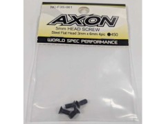 NC-F3S-061　5mm HEAD SCREW Steel Flat Head 3mmx6mm 4pic