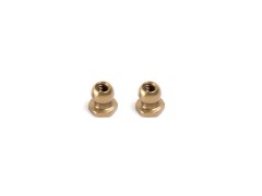 F008　アルミボールエンド M2.5x4.3mm（2個）