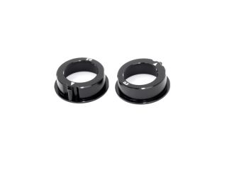 T162　アルミエキセントリックベアリングホルダー 0.5mm (黒/2個）