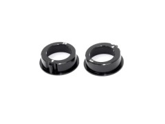 T162　アルミエキセントリックベアリングホルダー 0.5mm (黒/2個）