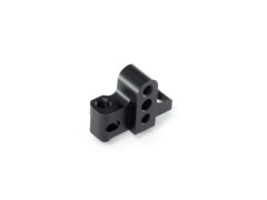 T180-L44.5　アルミセパレートロアサスブロック -左 -44.5mm（ブラック）