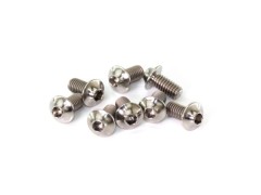 B01408U-T　M4x8mmチタンUFOヘッドスクリュー（8個）