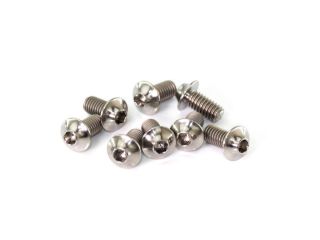 B01408U-T　M4x8mmチタンUFOヘッドスクリュー（8個）