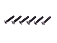 B02315　M3x15mmフラットヘッドスクリュー（6個）