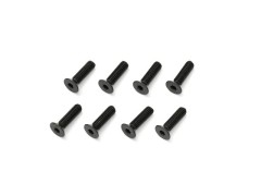 B022610　M2.6x10mmフラットヘッドスクリュー（8個）