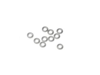 A736075　アルミスペーサー 3x6x0.75mm（シルバー/10個）