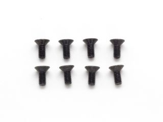 B022606　M2.6x6mmフラットヘッドスクリュー（8個）