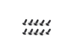 B02206　M2x6mmフラットヘッドスクリュー（10個）