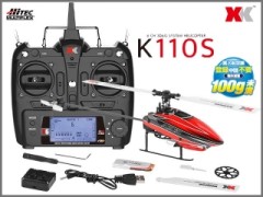 【フルセット】 ハイテック(XK)  6ch BLSモーター 3D6G ヘリコプター K110S　RTF