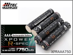 XPRAAA750　XPOWER R-SPEC AAA750mAh 充電式単4電池