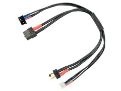 HMJ490　XT60⇒ディーンズコネクター タミヤ LiFeコード一体型
