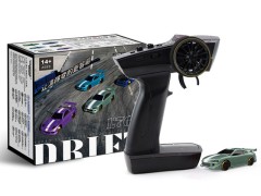 C62　1/76 C62 Green Drift Car　トイラジコン完成品