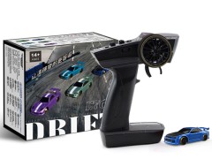 C64-BL　1/76 C64 Blue Drift Car　トイラジコン完成品