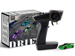 C64-GN　1/76 C64 Green Drift Car　トイラジコン完成品