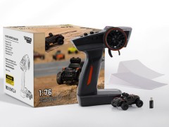 C81-BK　1/76 C81 Black Off-road Car　トイラジコン完成品