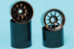 TB10045　F1スポンジタイヤ用HQホイル フロント用2個 リア用2個入リ F103/F104Wサイズ