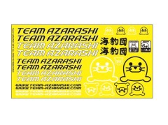 AZ-0002-B　チームあざらしステッカー