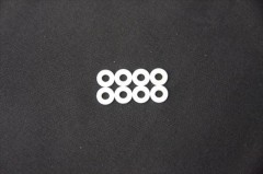 ★R31W163　サスピン用 テフロンスペーサー φ3.0 1mm 8枚