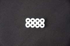 ★R31W166　サスピン用 テフロンスペーサー φ3.0 4mm 8枚