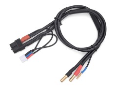 G0285　XT60/4mmバナナ 2S充電ケーブル (50cm)