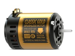 【7月発売予定】 G0460　Classic Gold Brushless Motor (13.5T) （クラッシック ゴールド ブラシレスモーター）